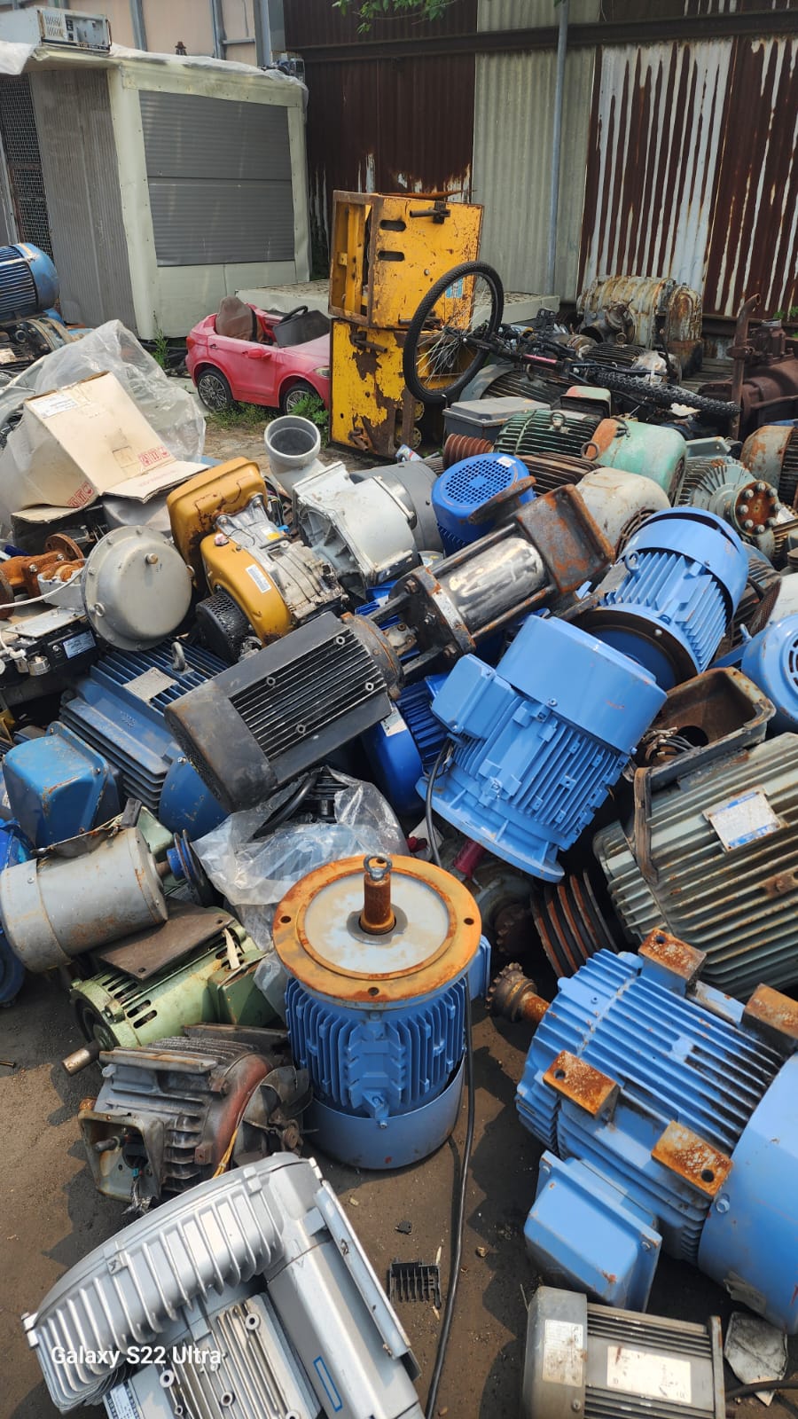 Steel materials inventory